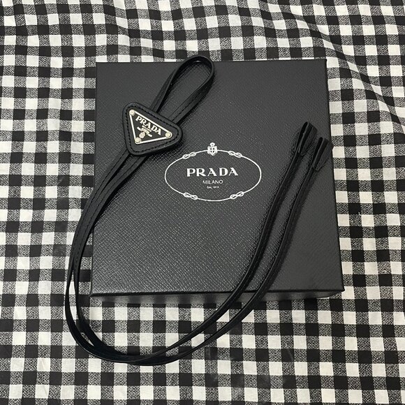 Prada Black Tie for Men - Picture 1 of 6